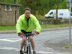 Steve arrives at Nenthead