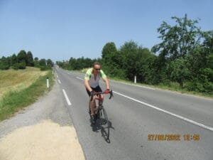 Steve on route to Rijeka