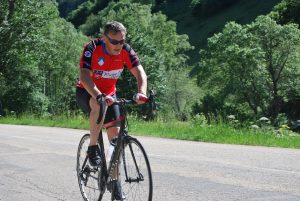 Steve on ruote to Col d'Ornon