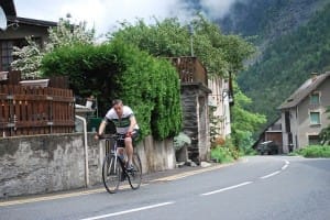 Steve on the Col d'Ornon