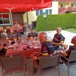 Taking a break on the Grossglockner