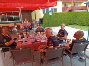 Taking a break on the Grossglockner