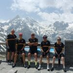 The lads at the summit of the Grossglockner