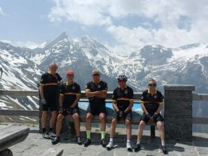 The lads at the summit of the Grossglockner