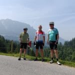 The lads en route to Zell am See