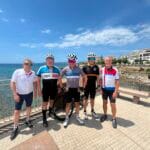 The lads in Alghero