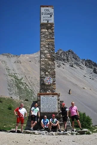 Top of the Col d'Izoard