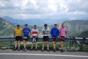 Top of the Col de Cabris