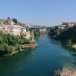 View from Stari Most Mostar
